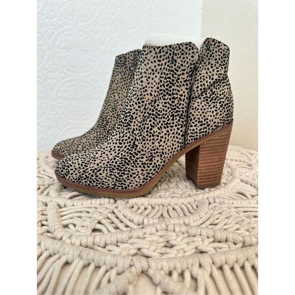 MIA Women’s Patton Leopard Western Inspired Booties Size 6 Wide New - Picture 3 of 6